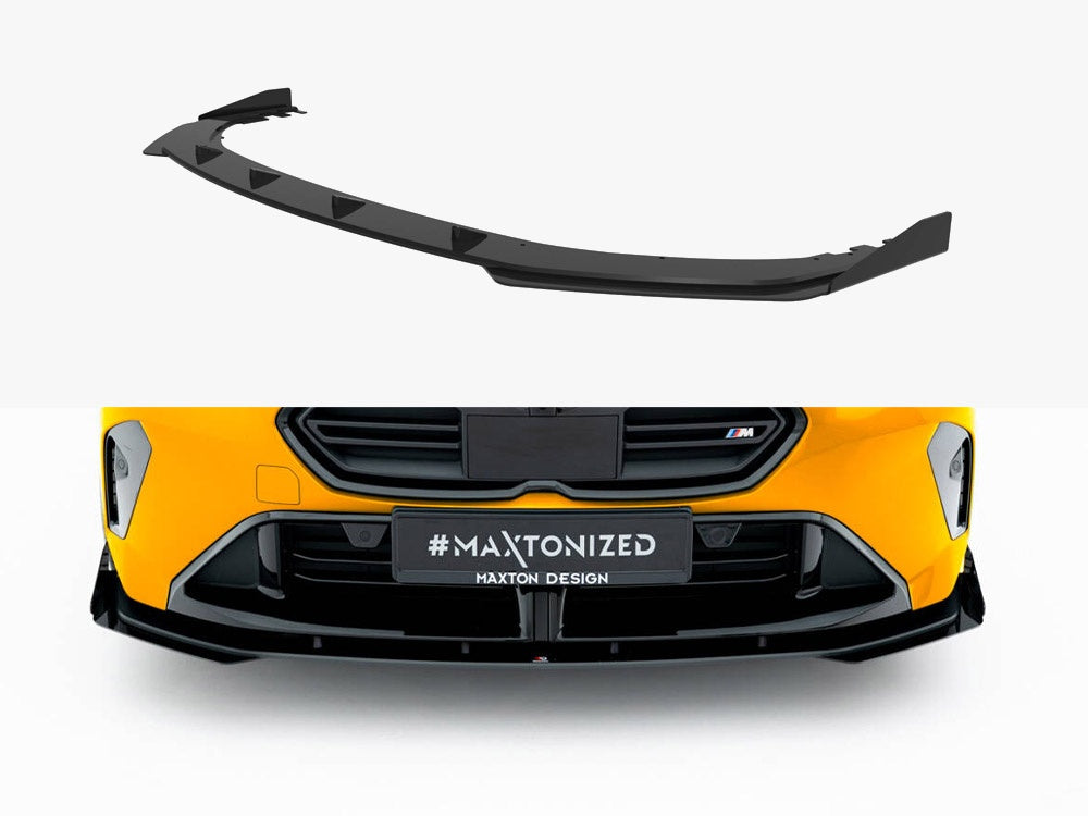 Street PRO Front Splitter + Flaps compatible with BMW 1 M-Pack F70
