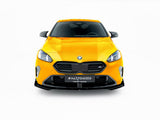 Street PRO Front Splitter + Flaps compatible with BMW 1 M-Pack F70