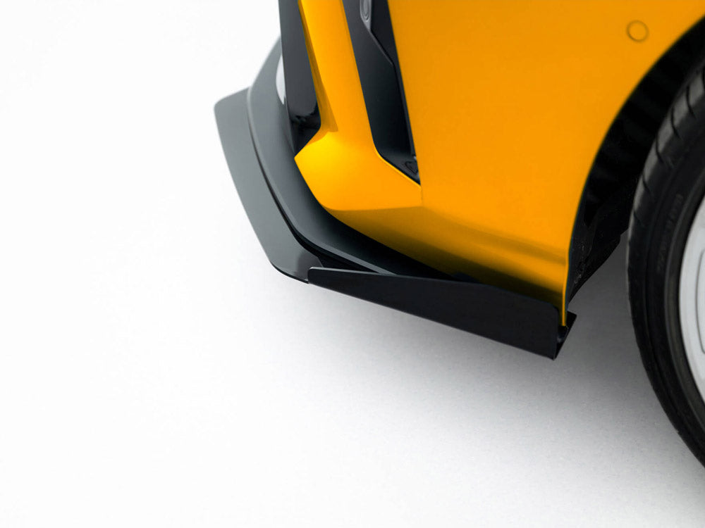 Street PRO Front Splitter + Flaps compatible with BMW 1 M-Pack F70