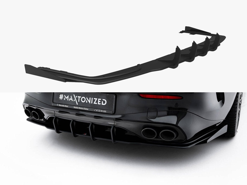 Street PRO Rear Diffuser + Flaps compatible with Mercedes-AMG CLE 53 C236