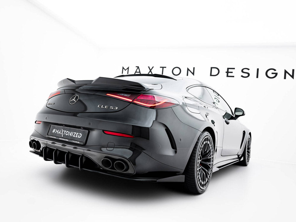 Street PRO Rear Diffuser + Flaps compatible with Mercedes-AMG CLE 53 C236