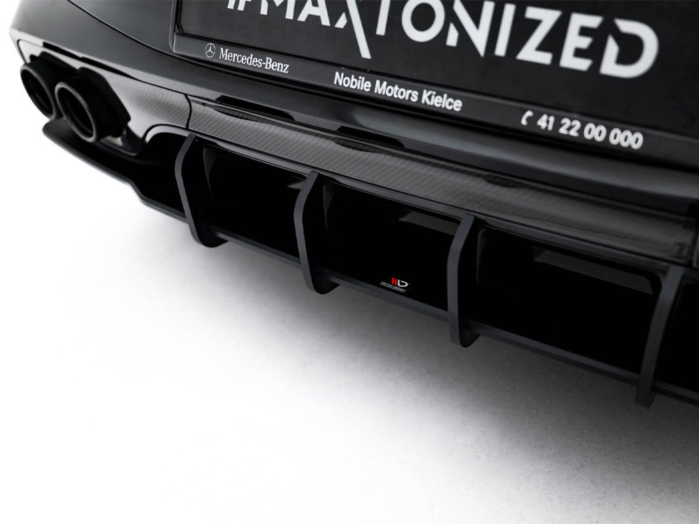 Street PRO Rear Diffuser + Flaps compatible with Mercedes-AMG CLE 53 C236