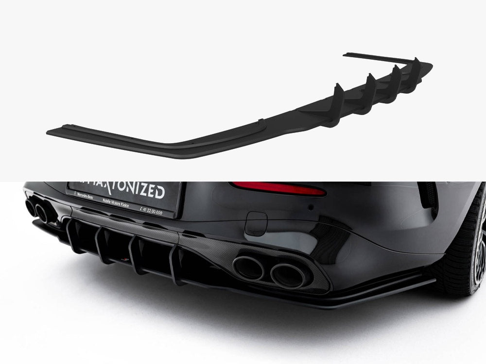 Street PRO Rear Diffuser compatible with Mercedes-AMG CLE 53 C236