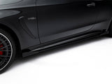 Street PRO Side Skirts Diffusers + Flaps compatible with Mercedes-AMG CLE 53 C236