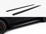 Street Pro Side Skirts Diffusers compatible with Mercedes-AMG CLE 53 C236