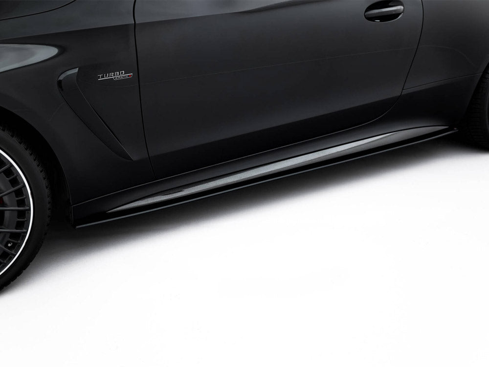 Street Pro Side Skirts Diffusers compatible with Mercedes-AMG CLE 53 C236