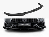 Street PRO Front Splitter + Flaps compatible with Mercedes-AMG CLE 53 C236