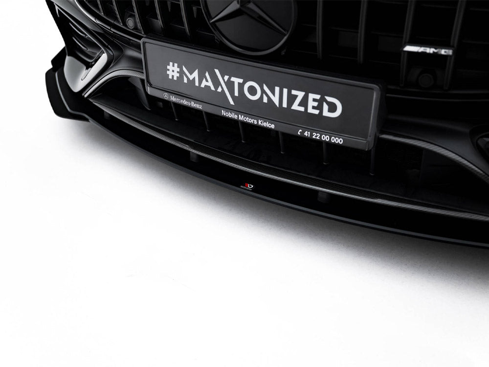 Street PRO Front Splitter + Flaps compatible with Mercedes-AMG CLE 53 C236
