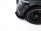 Street PRO Front Splitter + Flaps compatible with Mercedes-AMG CLE 53 C236