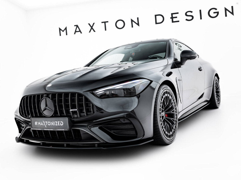 Street PRO Front Splitter compatible with Mercedes-AMG CLE 53 C236