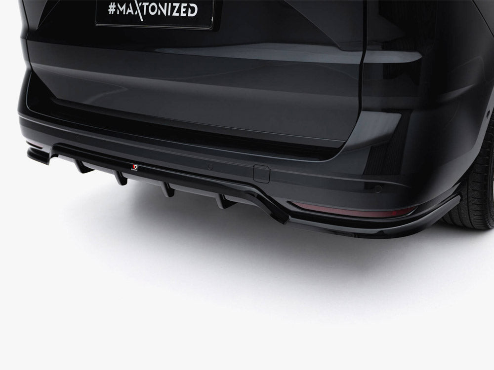 Rear Splitter (Vertical Bars) compatible with Volkswagen Multivan Long T7