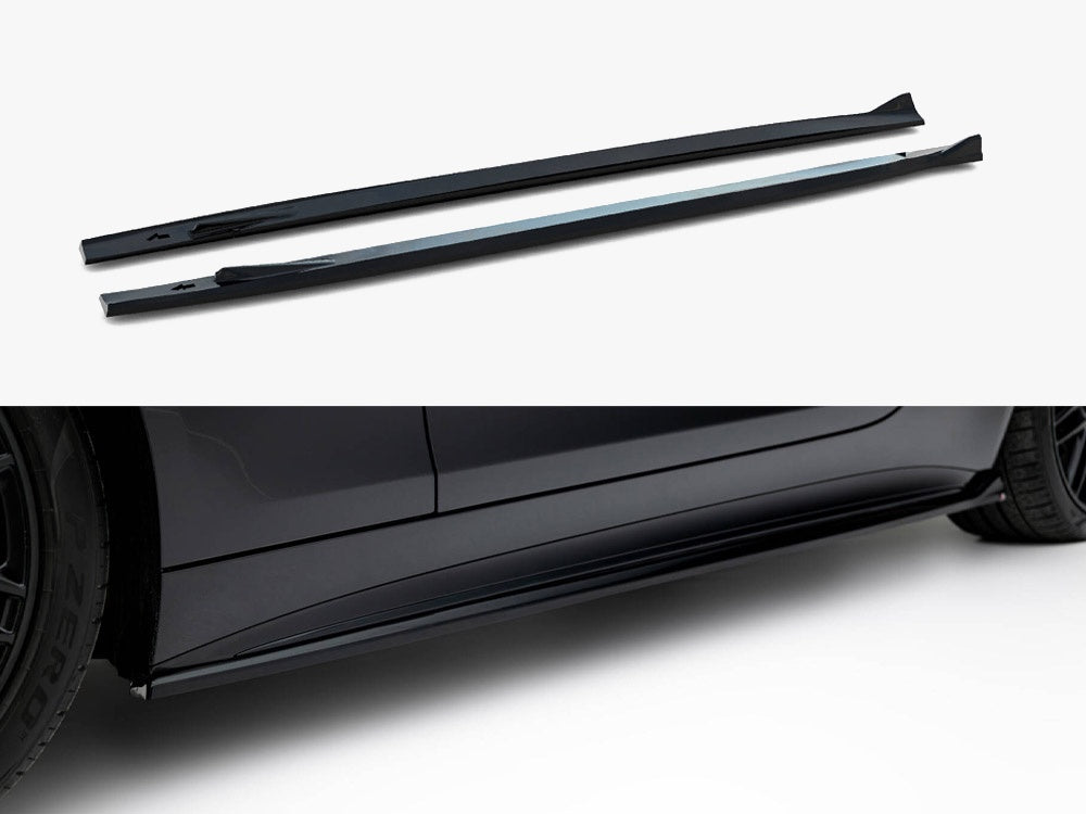 Side Skirts Diffusers compatible with Mercedes-AMG SL 63 R232