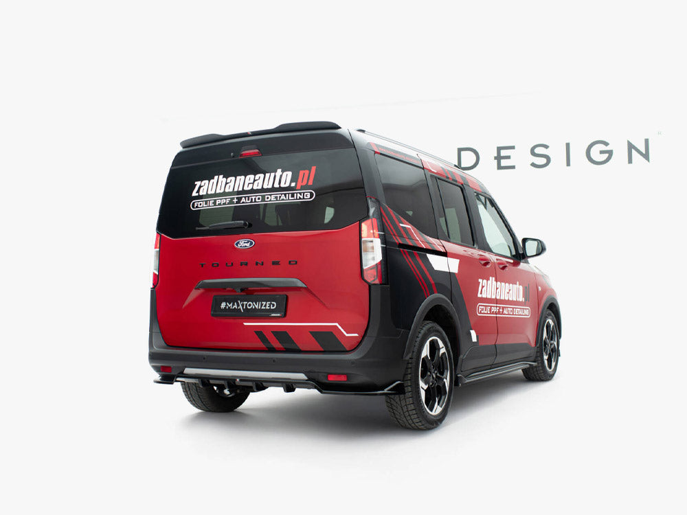 Rear Splitter (Vertical Bars) compatible with Ford Tourneo Courier Mk2