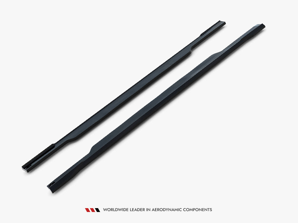 Side Skirts Diffusers V.2 compatible with Subaru Impreza WRX STI Mk3 Facelift