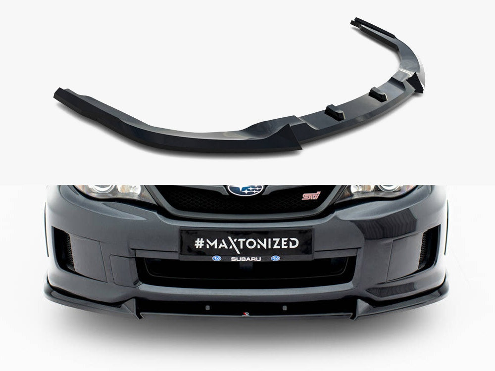 Front Splitter V.2 compatible with Subaru Impreza WRX STI Mk3 Facelift