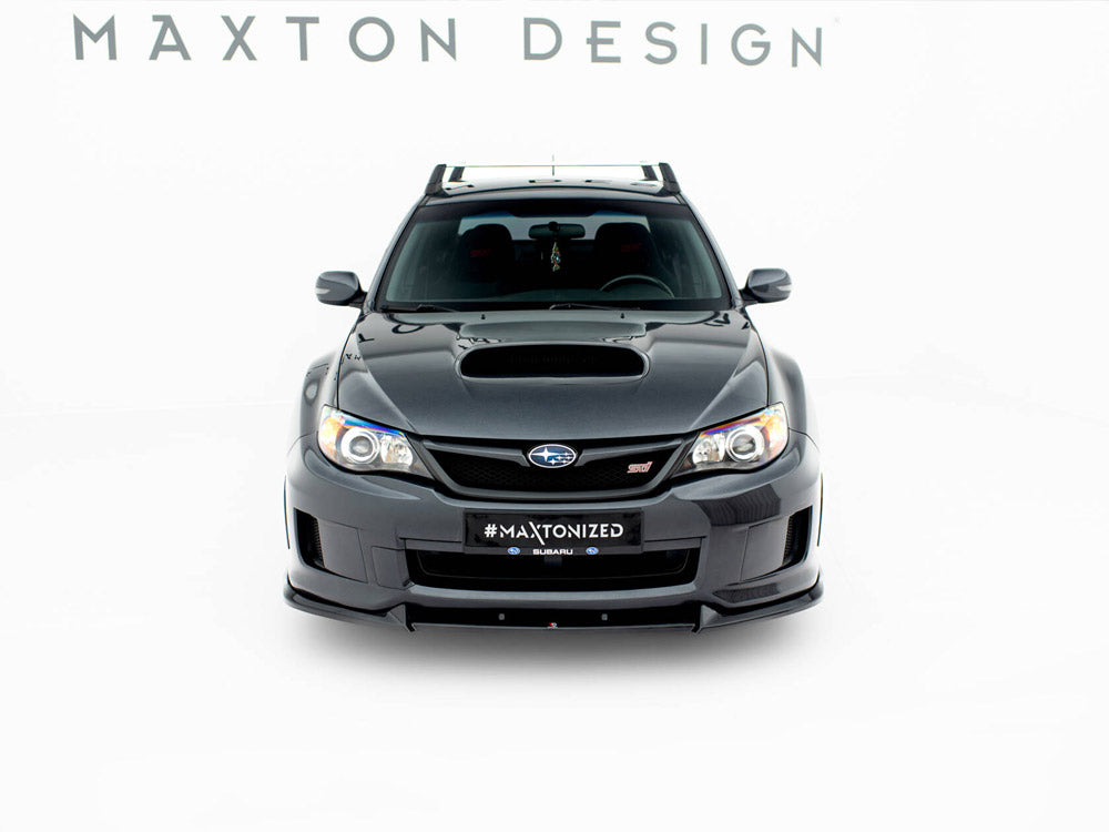 Front Splitter V.2 compatible with Subaru Impreza WRX STI Mk3 Facelift