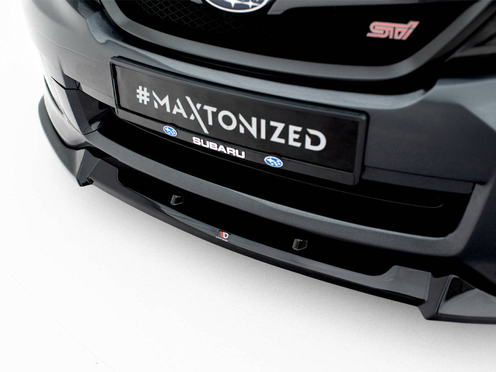 Front Splitter V.2 compatible with Subaru Impreza WRX STI Mk3 Facelift