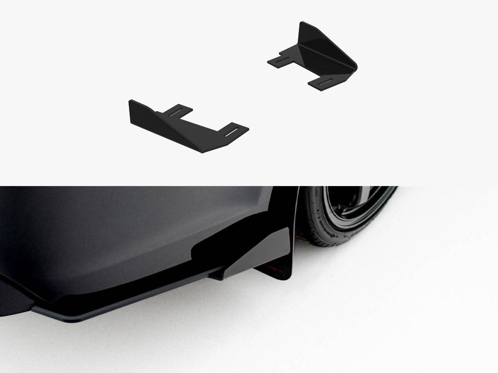 Rear Side Flaps compatible with Subaru Impreza WRX STI Mk3 Facelift
