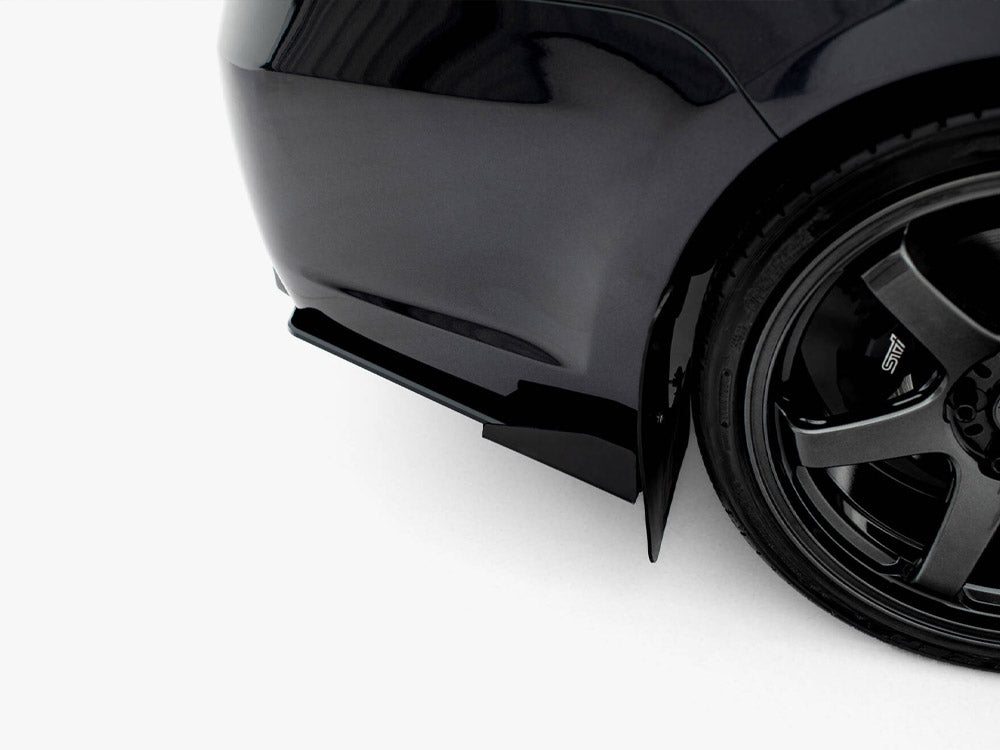 Rear Side Flaps compatible with Subaru Impreza WRX STI Mk3 Facelift