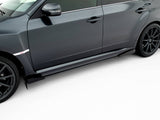 Side Flaps compatible with Subaru Impreza WRX STI Mk3 Facelift