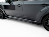 Side Flaps compatible with Subaru Impreza WRX STI Mk3 Facelift