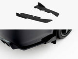 Street PRO Rear Side Splitters + Flaps compatible with Subaru Impreza WRX STI Mk3 Facelift