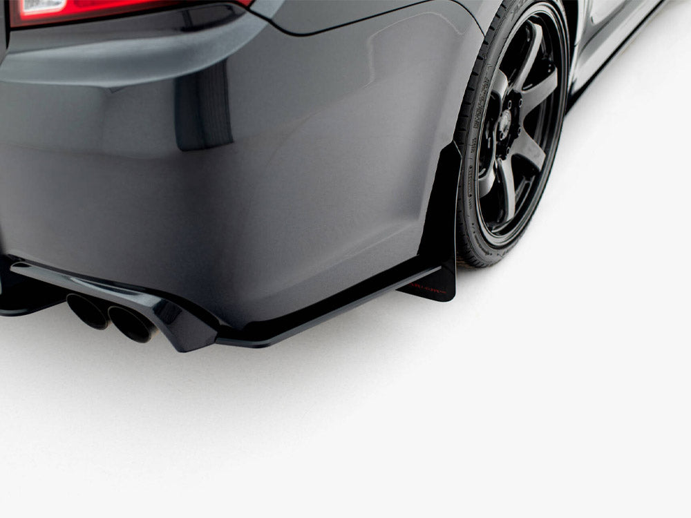 Street PRO Rear Side Splitters compatible with Subaru Impreza WRX STI Mk3 Facelift