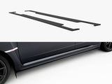 Street Pro Side Skirts Diffusers compatible with Subaru Impreza WRX STI Mk3 Facelift