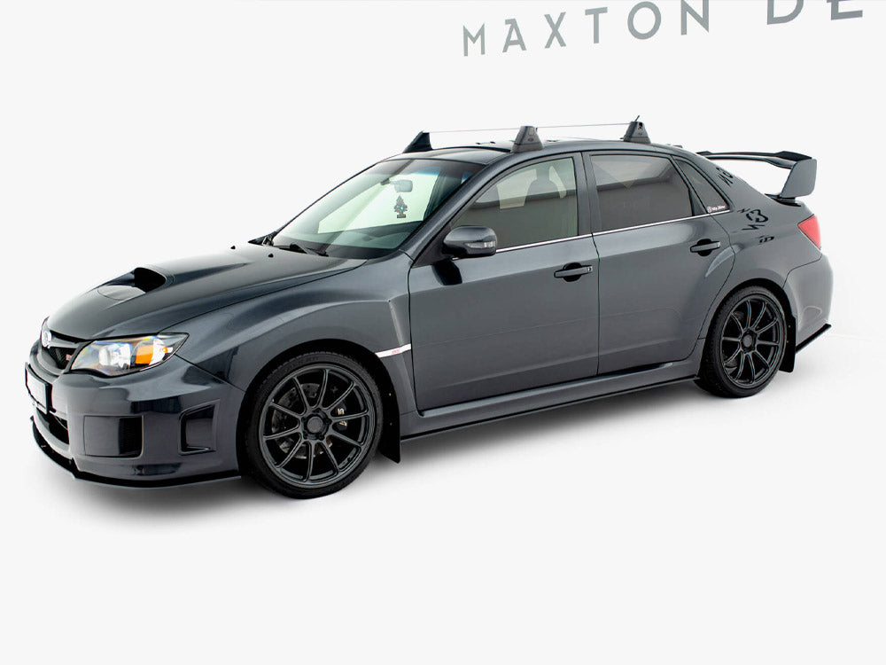 Street Pro Side Skirts Diffusers compatible with Subaru Impreza WRX STI Mk3 Facelift