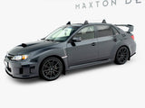 Street Pro Side Skirts Diffusers compatible with Subaru Impreza WRX STI Mk3 Facelift