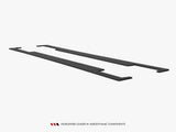 Street Pro Side Skirts Diffusers compatible with Subaru Impreza WRX STI Mk3 Facelift