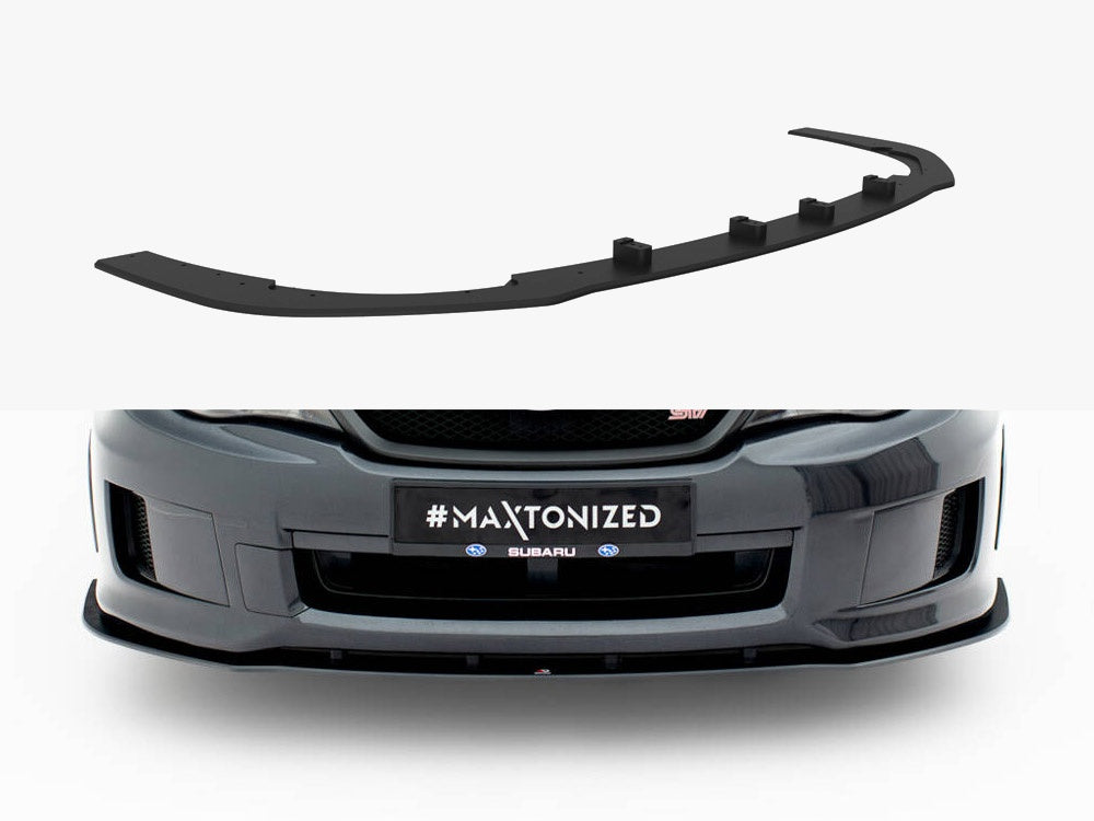 Street PRO Front Splitter compatible with Subaru Impreza WRX STI Mk3 Facelift