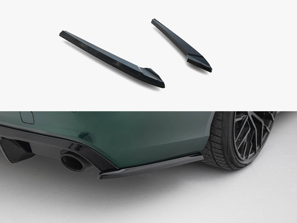 Rear Side Splitters V.3 compatible with Audi A6 S Line Avant C7