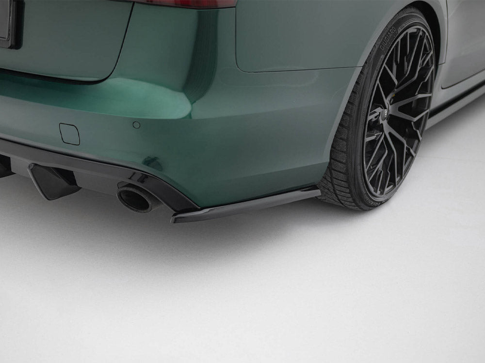 Rear Side Splitters V.3 compatible with Audi A6 S Line Avant C7