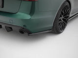 Rear Side Splitters V.3 compatible with Audi A6 S Line Avant C7