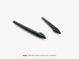 Rear Side Splitters V.3 compatible with Audi A6 S Line Avant C7