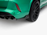 Prepreg Carbon Fiber Rear Side Splitters compatible with BMW X5 M F95 Facelift