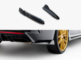 Rear Side Splitters V.8 compatible with Skoda Octavia RS Liftback / Estate Mk4 Facelift