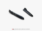 Rear Side Splitters V.8 compatible with Skoda Octavia RS Liftback / Estate Mk4 Facelift