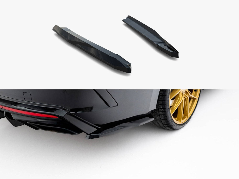 Rear Side Splitters V.7 compatible with Skoda Octavia RS Liftback / Estate Mk4 Facelift