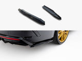 Rear Side Splitters V.7 compatible with Skoda Octavia RS Liftback / Estate Mk4 Facelift