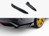 Rear Side Splitters V.6 compatible with Skoda Octavia RS Liftback / Estate Mk4 / Mk4 Facelift