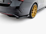 Rear Side Splitters V.6 compatible with Skoda Octavia RS Liftback / Estate Mk4 / Mk4 Facelift
