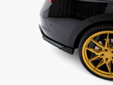 Rear Side Splitters V.6 compatible with Skoda Octavia RS Liftback / Estate Mk4 / Mk4 Facelift