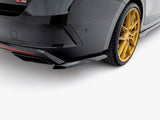 Rear Side Splitters V.5 compatible with Skoda Octavia RS Liftback / Estate Mk4 / Mk4 Facelift