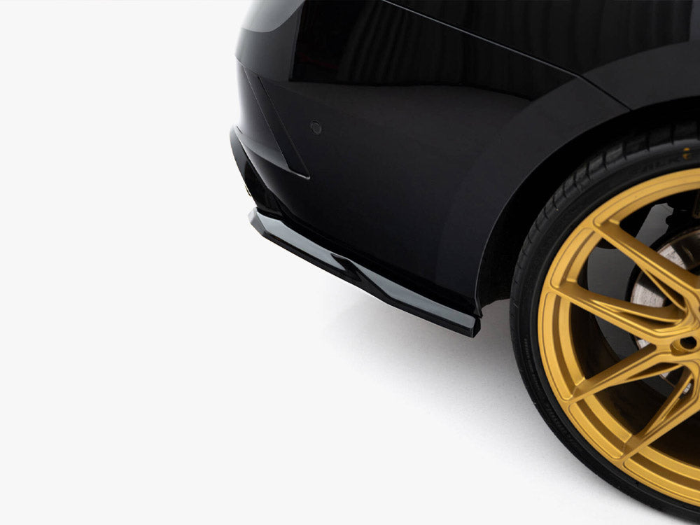 Rear Side Splitters V.5 compatible with Skoda Octavia RS Liftback / Estate Mk4 / Mk4 Facelift