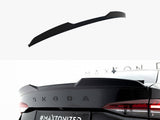 Spoiler CAP 3D compatible with Skoda Octavia RS / Sportline / Standard Liftback Mk4 / Mk4 Facelift