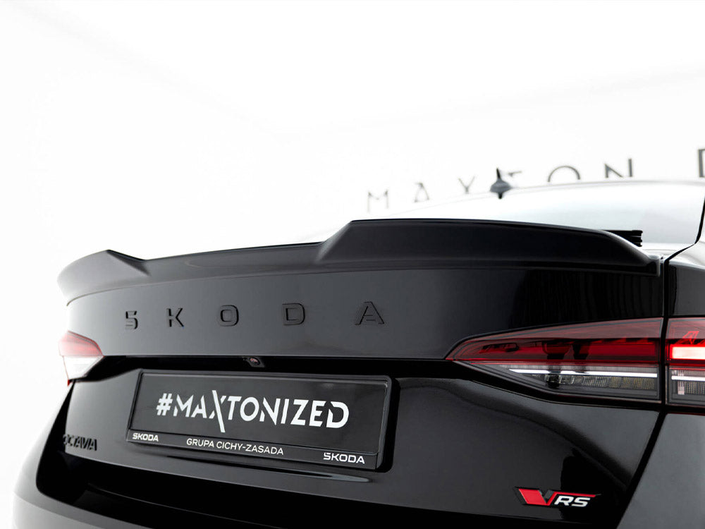 Spoiler CAP 3D compatible with Skoda Octavia RS / Sportline / Standard Liftback Mk4 / Mk4 Facelift
