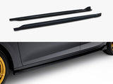 Side Skirts Diffusers V.4 compatible with Skoda Octavia RS Liftback / Estate Mk4 Facelift