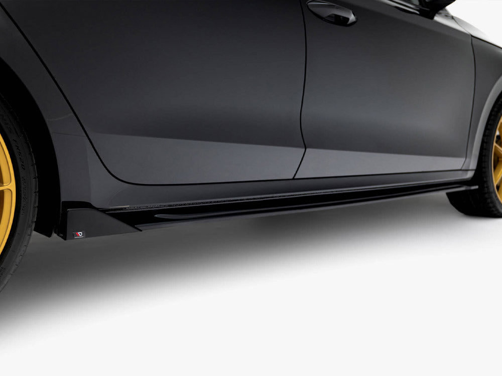 Side Skirts Diffusers V.4 compatible with Skoda Octavia RS Liftback / Estate Mk4 Facelift